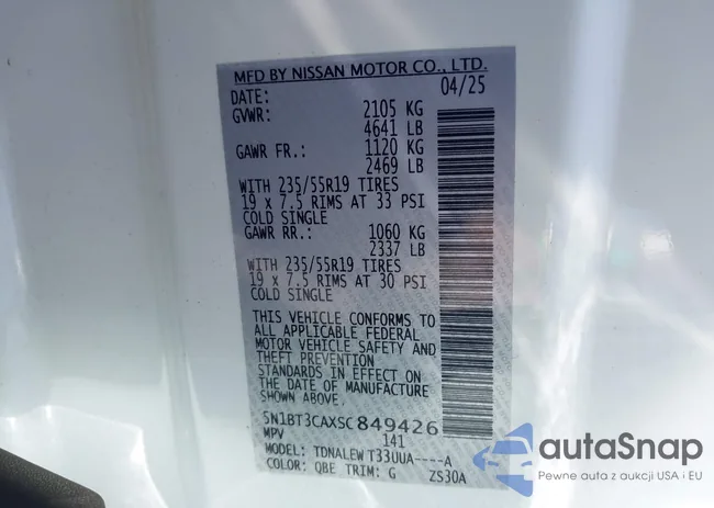 5N1BT3CAXSC849426: 43186232