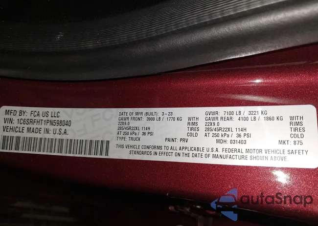 1C6SRFHT1PN598040: 43185597