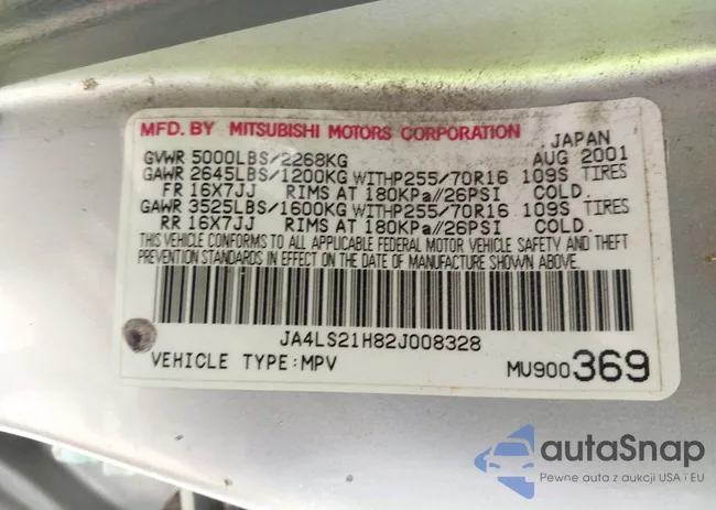 JA4LS21H82J008328: 43185739