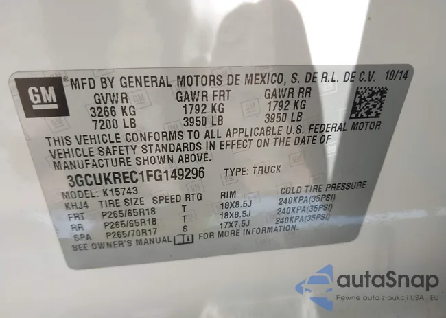 3GCUKREC1FG149296: 43185979