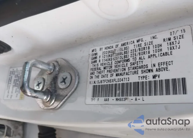 5J6TF2H5XFL004713: 43187270