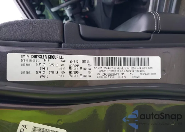 1C4RJFBG0EC264892: 43187305