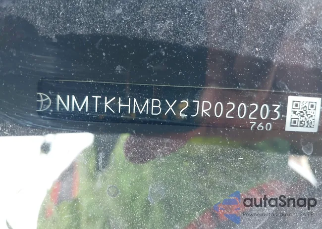 NMTKHMBX2JR020203: 43187381