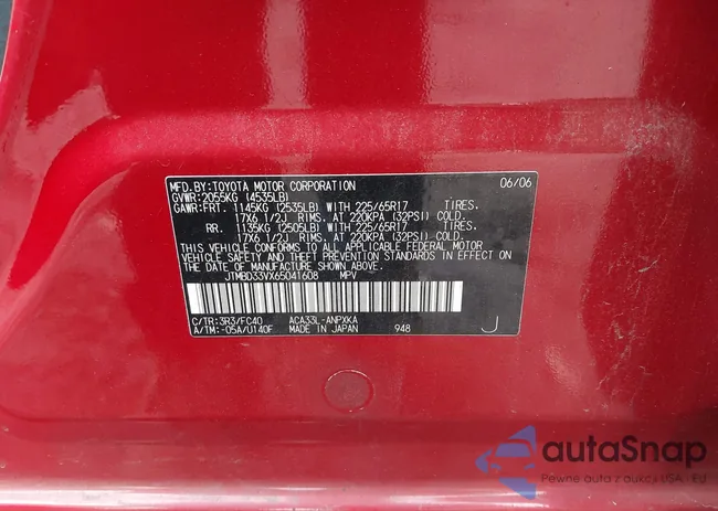 JTMBD33VX65041608: 43187512