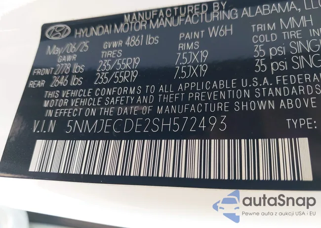 5NMJECDE2SH572493: 43187538