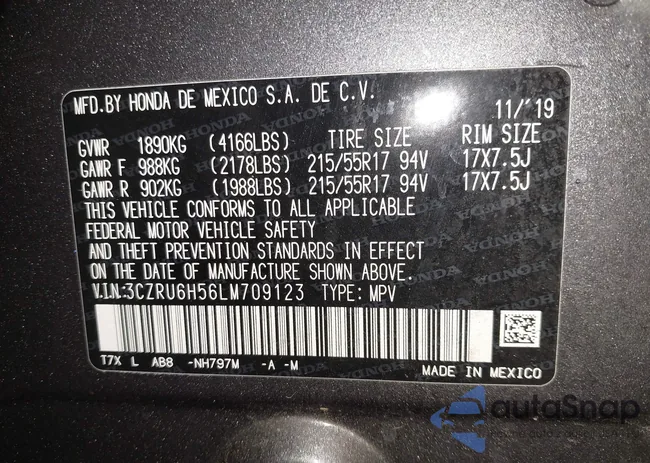 3CZRU6H56LM709123: 43186651