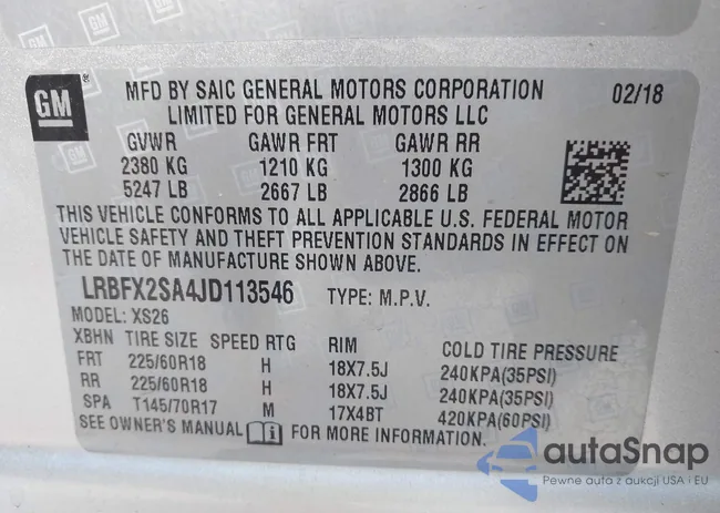 LRBFX2SA4JD113546: 43186940