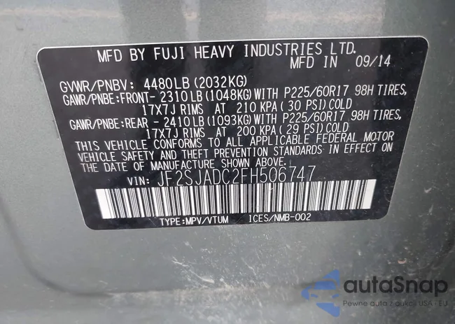 JF2SJADC2FH506747: 43188254