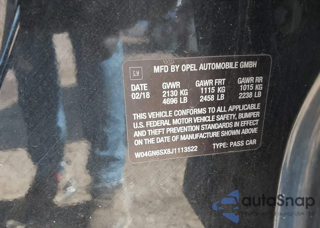 W04GN6SX8J1113522: 43187589