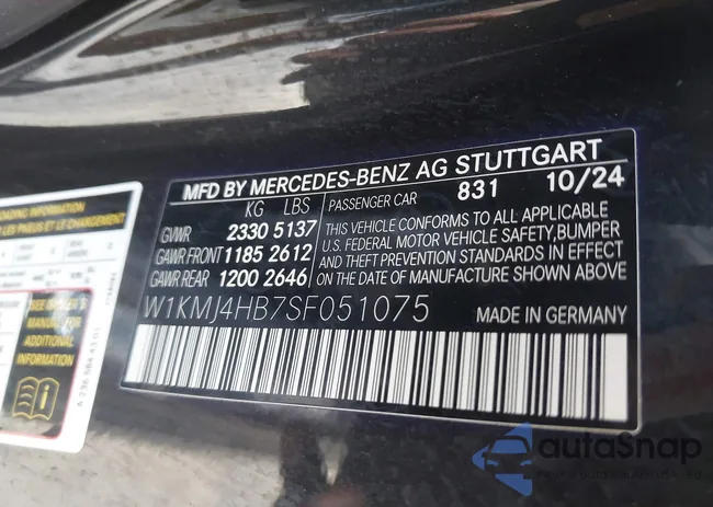 W1KMJ4HB7SF051075: 43187684