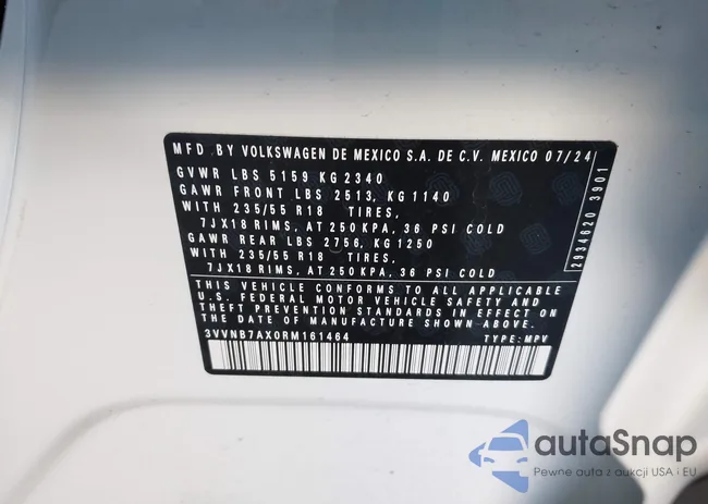 3VVNB7AX0RM161464: 43189082