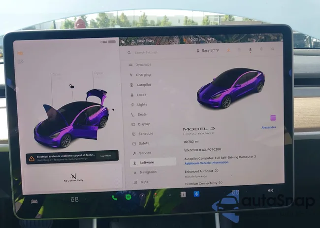 5YJ3E1EAXJF040286: 43189144