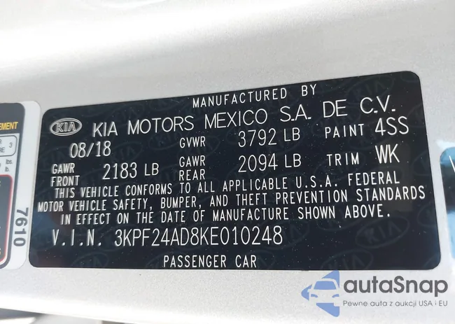 3KPF24AD8KE010248: 43188779