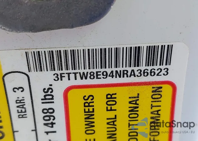 3FTTW8E94NRA36623: 43188802