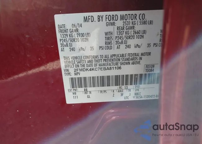 2FMDK4KC7EBA81106: 43188879