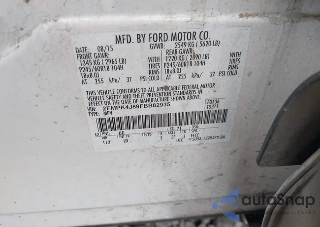 2FMPK4J89FBB82935: 43190026