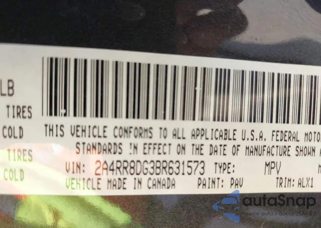 2A4RR8DG3BR631573: 43189668