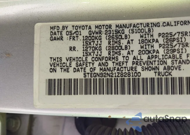 5TEGN92N21Z828100: 43189690