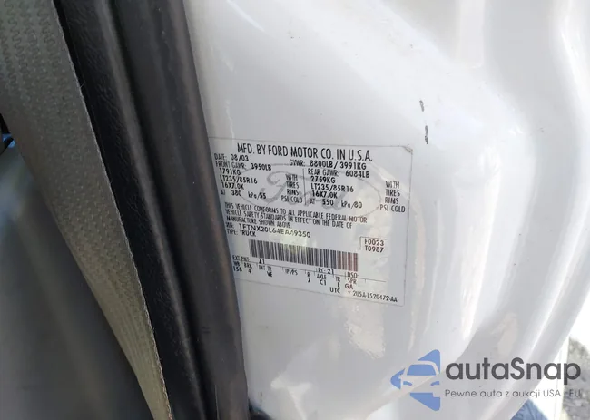 1FTNX20L64EA49350: 43190965