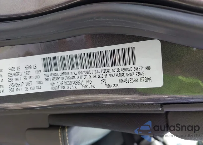 1C4PJMCS2FW650311: 43191239