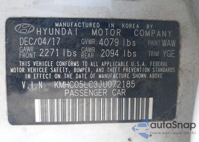 KMHC05LC3JU072185: 43191470