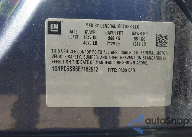 1G1PC5SB6E7182912: 43190634