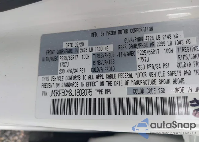 JM3KFBCM8L1802075: 43190833