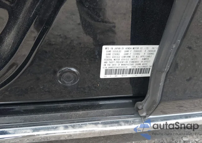 JH4KB2F64CC000336: 43191994