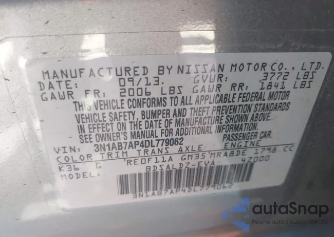 3N1AB7AP4DL779062: 43192097