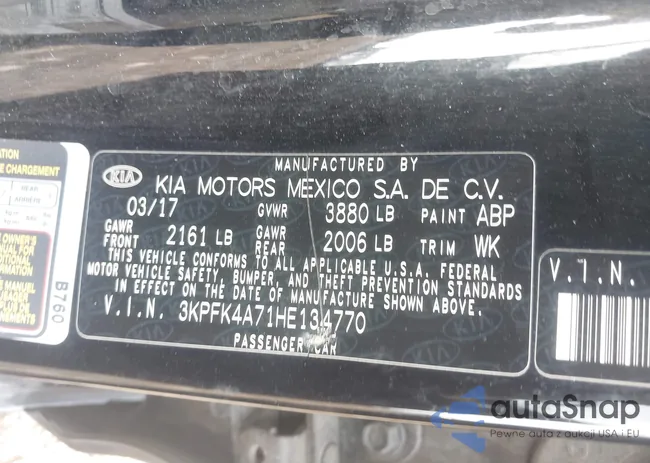 3KPFK4A71HE134770: 43192164