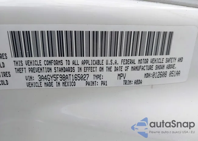 3A4GY5F98AT165027: 43192528