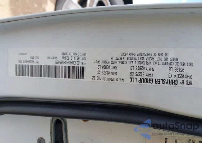 2C3CDXBG4DH509065: 43191961