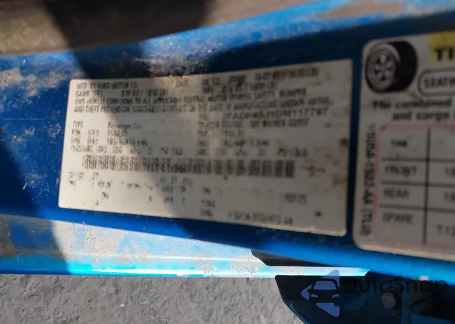 3FADP4BJ1DM117797: 43193284