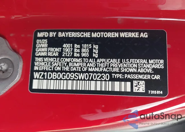 WZ1DB0G09SW070230: 43193299