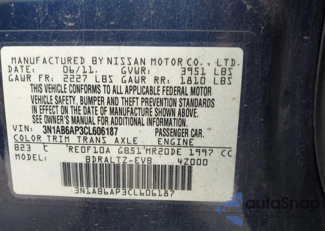 3N1AB6AP3CLW06187: 43192637