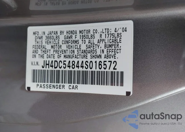 JH4DC54844S016572: 43194384