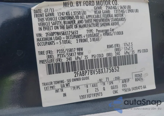 2FABP7BV5BX175652: 43194447