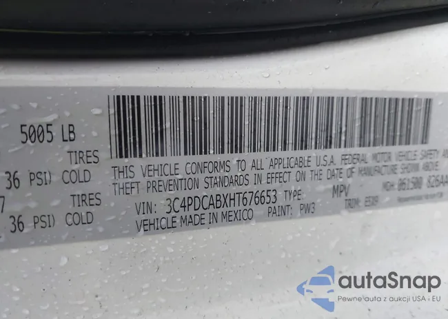 3C4PDCABXHT676653: 43195374