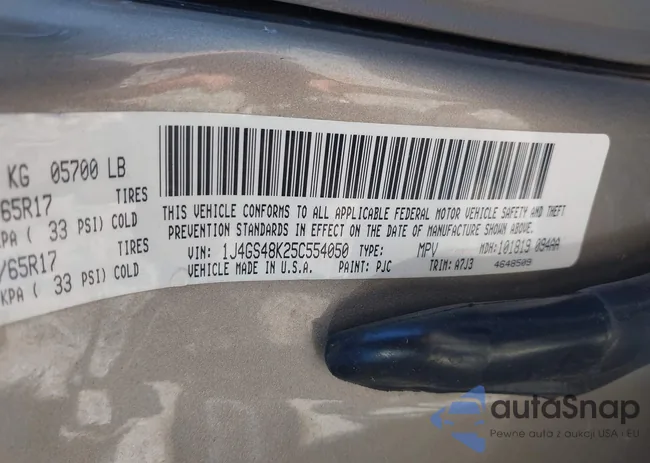 1J4GS48K25C554050: 43194584