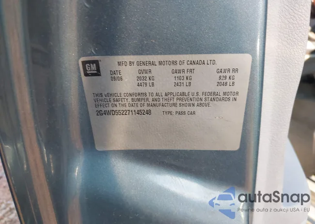 2G4WD552271145248: 43194827