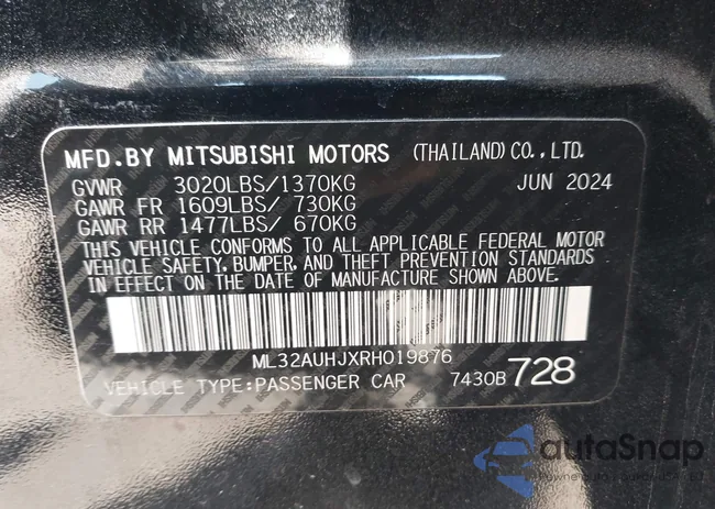 ML32AUHJXRH019876: 43194943