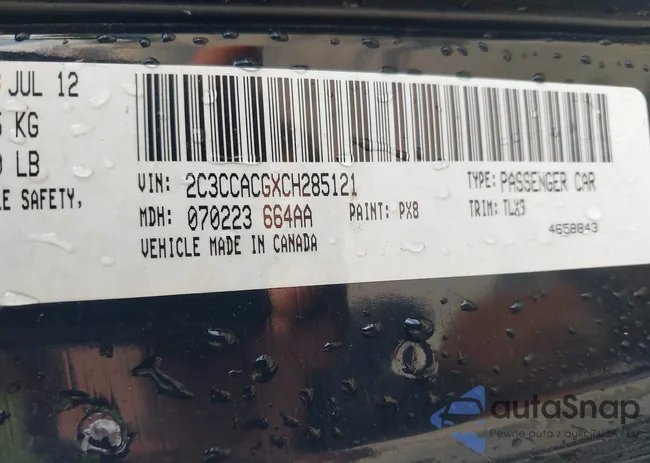 2C3CCACGXCH285121: 43195978