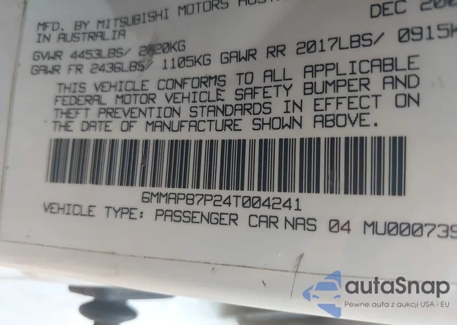 6MMAP87P24T004241: 43196116