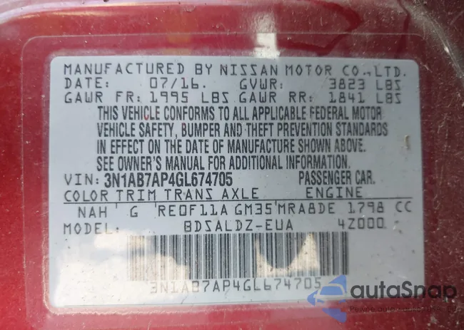 3N1AB7AP4GL674705: 43196152