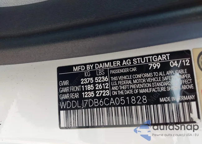 WDDLJ7DB6CA051828: 43196215