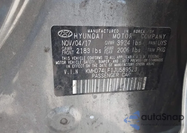 KMHD74LF1JU589523: 43196227