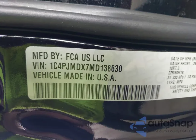 1C4PJMDX7MD138630: 43196428