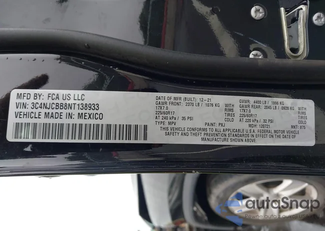 3C4NJCBB8NT138933: 43195798