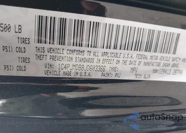 1C4PJMDB8JD603366: 43197107