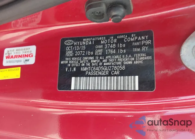 KMHTC6AD5GU278058: 43196661